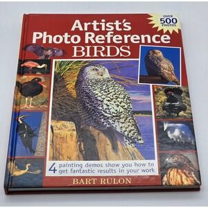 Artists‎ Photo Reference Birds Book 500+ Photos Bart Rulon Painting Wildlife Art